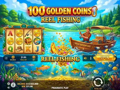 Jouer a 100 Golden Coins: Reel Fishing - Pragmatic Play Slot sur BetScore Casino