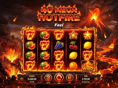 Jouer a 40 Mega Hotfire - Fazi Slot sur BetScore Casino