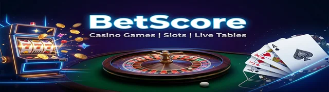 BetScore Casino - Machines a Sous, Casino en Direct, Jeux de Table en Ligne